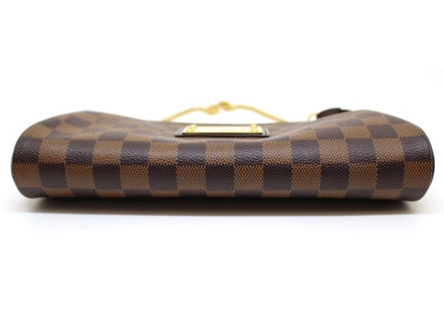 Louis Vuitton Eva Damier 2way Shoulder Bag Chain Pouch Monogram