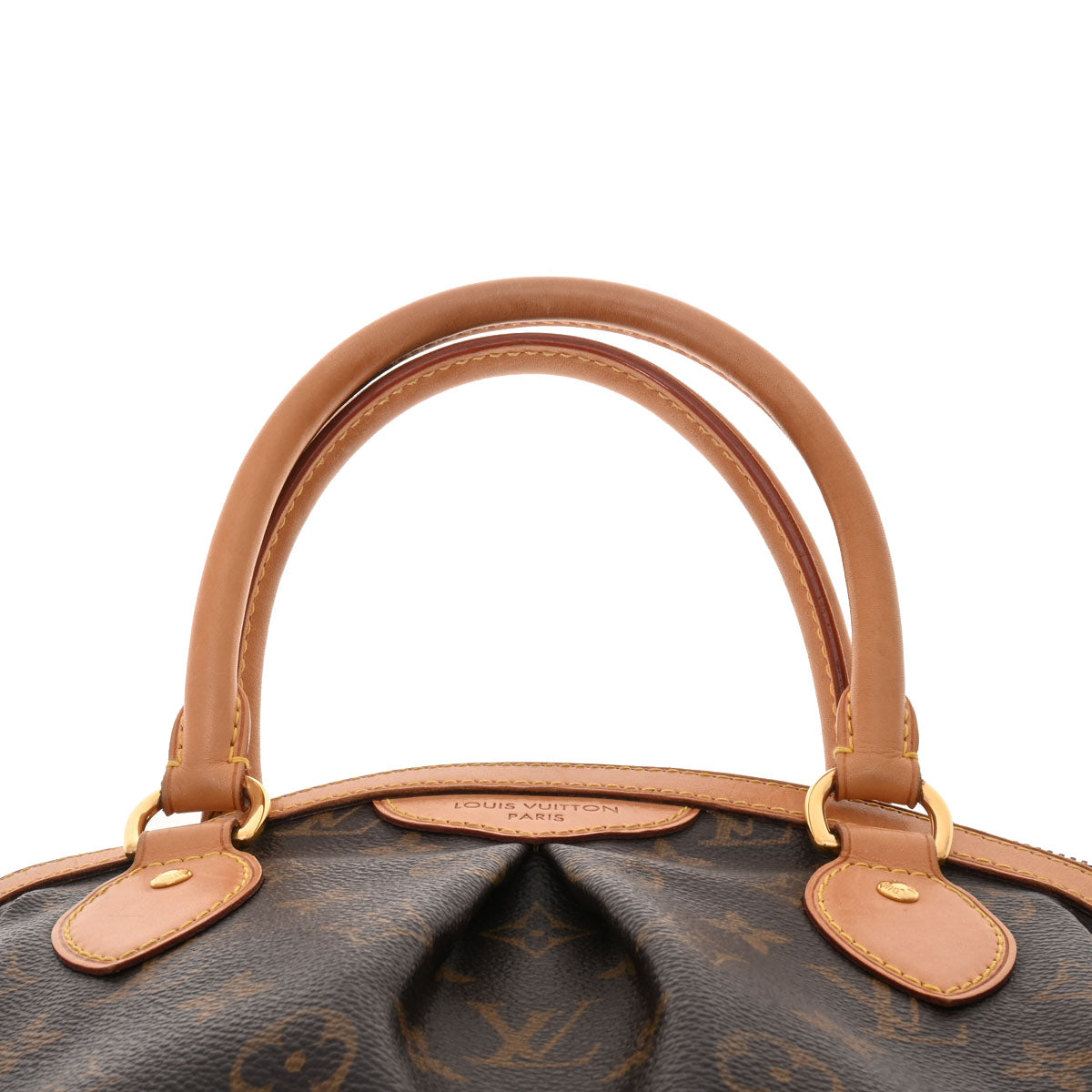 Louis Vuitton Monogram Tivoli PM Brown Monogram Canvas Handbag