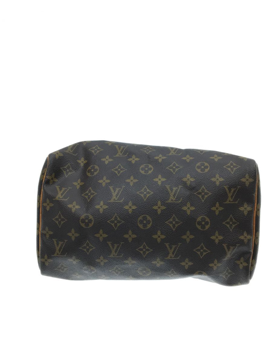 Louis Vuitton Speedy 30 Hand Bag Monogram PVC Brown