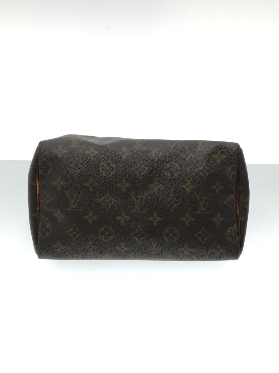 Louis Vuitton Speedy 25 Hand Bag Monogram PVC Brown