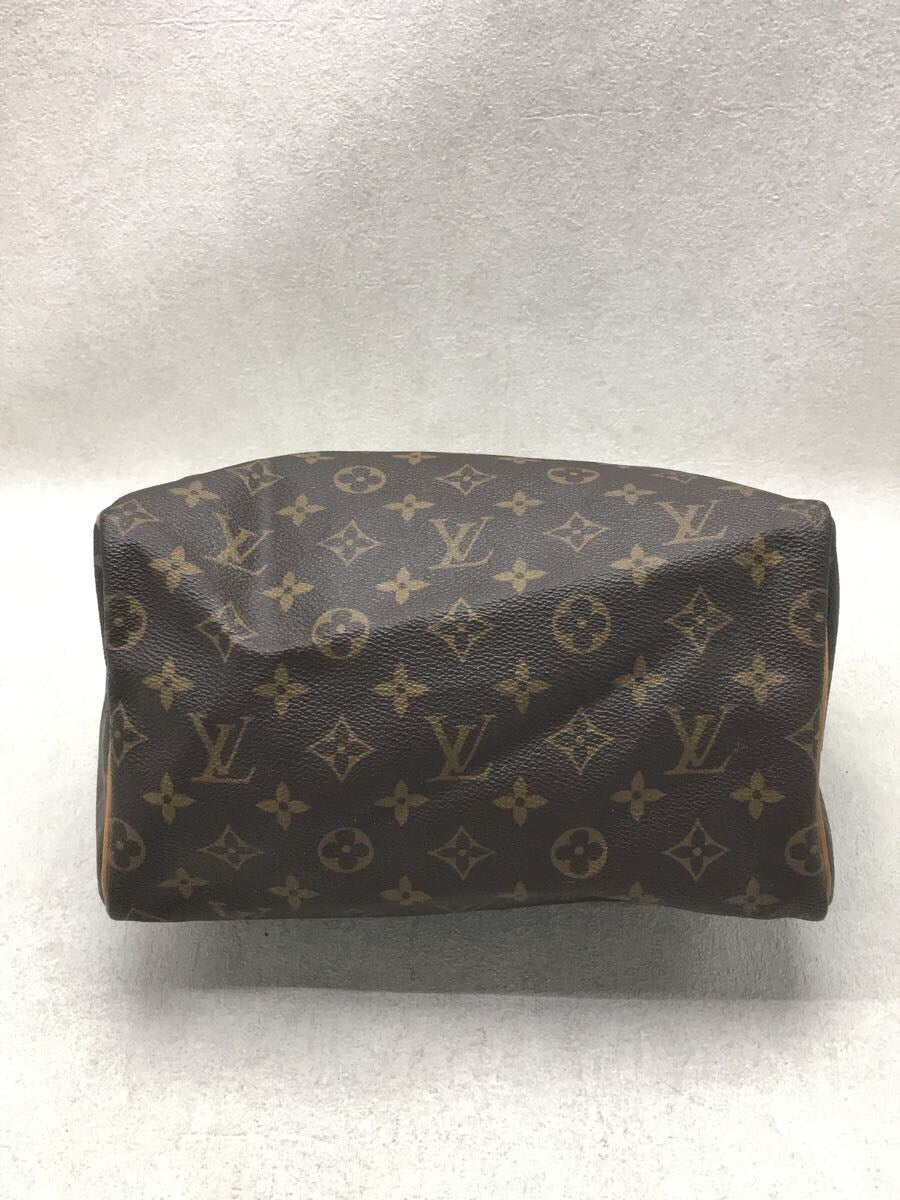 Louis Vuitton Speedy 25 Hand Bag Monogram PVC Brown