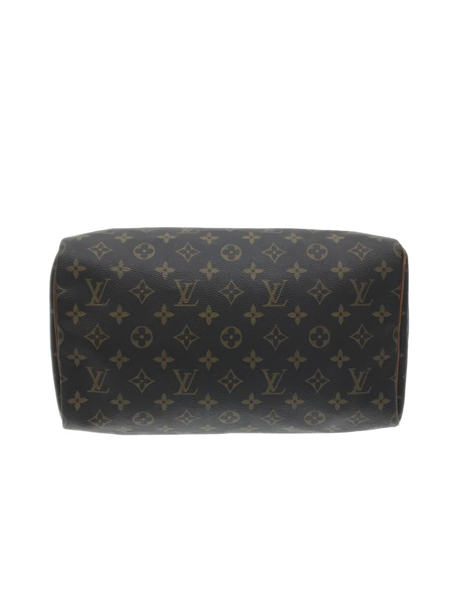 Louis Vuitton Speedy 30 Hand Bag Monogram PVC Brown
