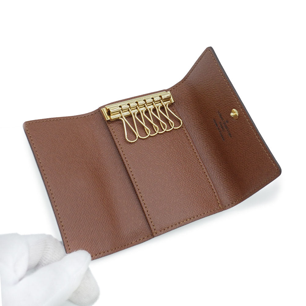 Louis Vuitton Multicle 6 6 Row Key Case Monogram Brown