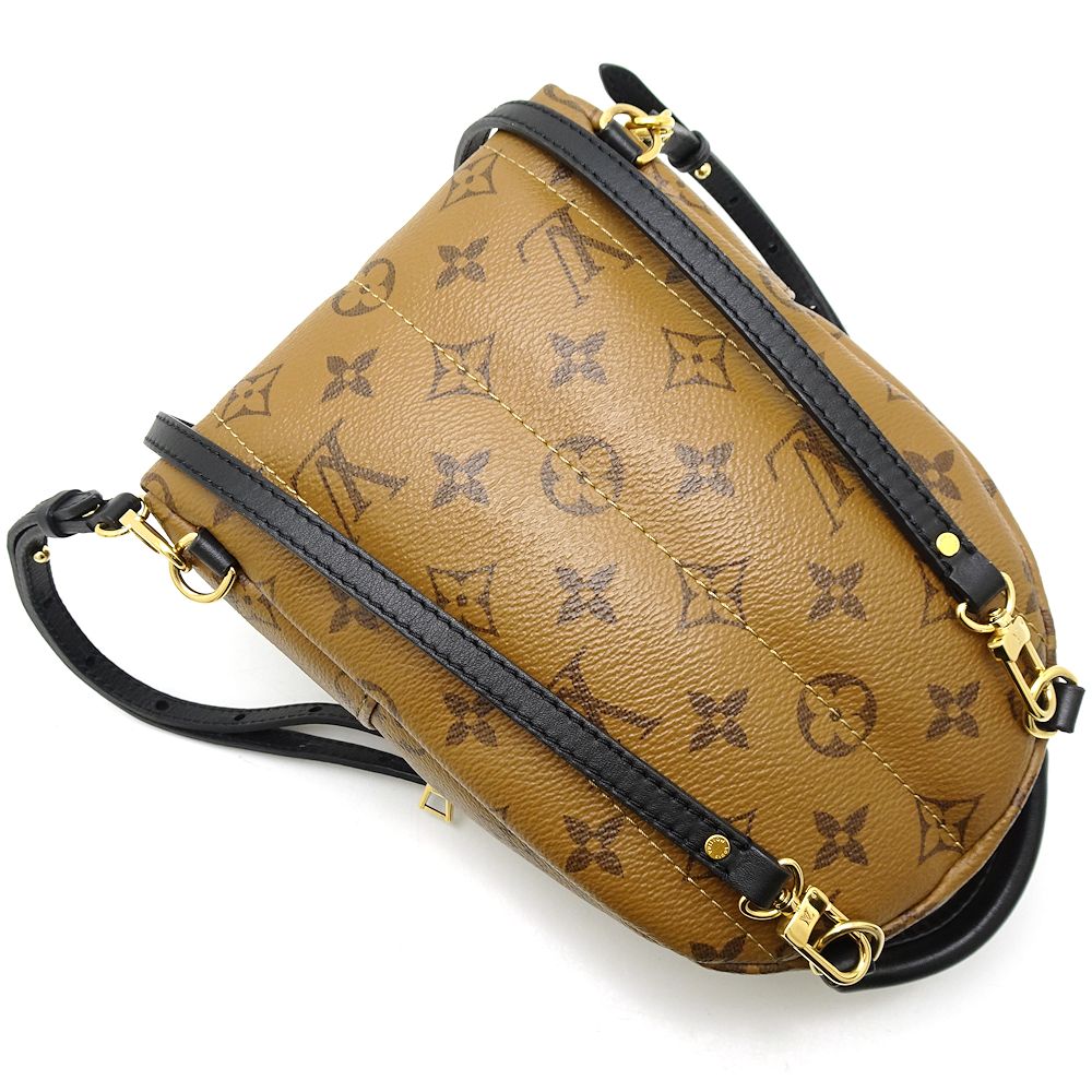 Louis Vuitton Palm Springs Backpack Mini Monogram Reverse Brown