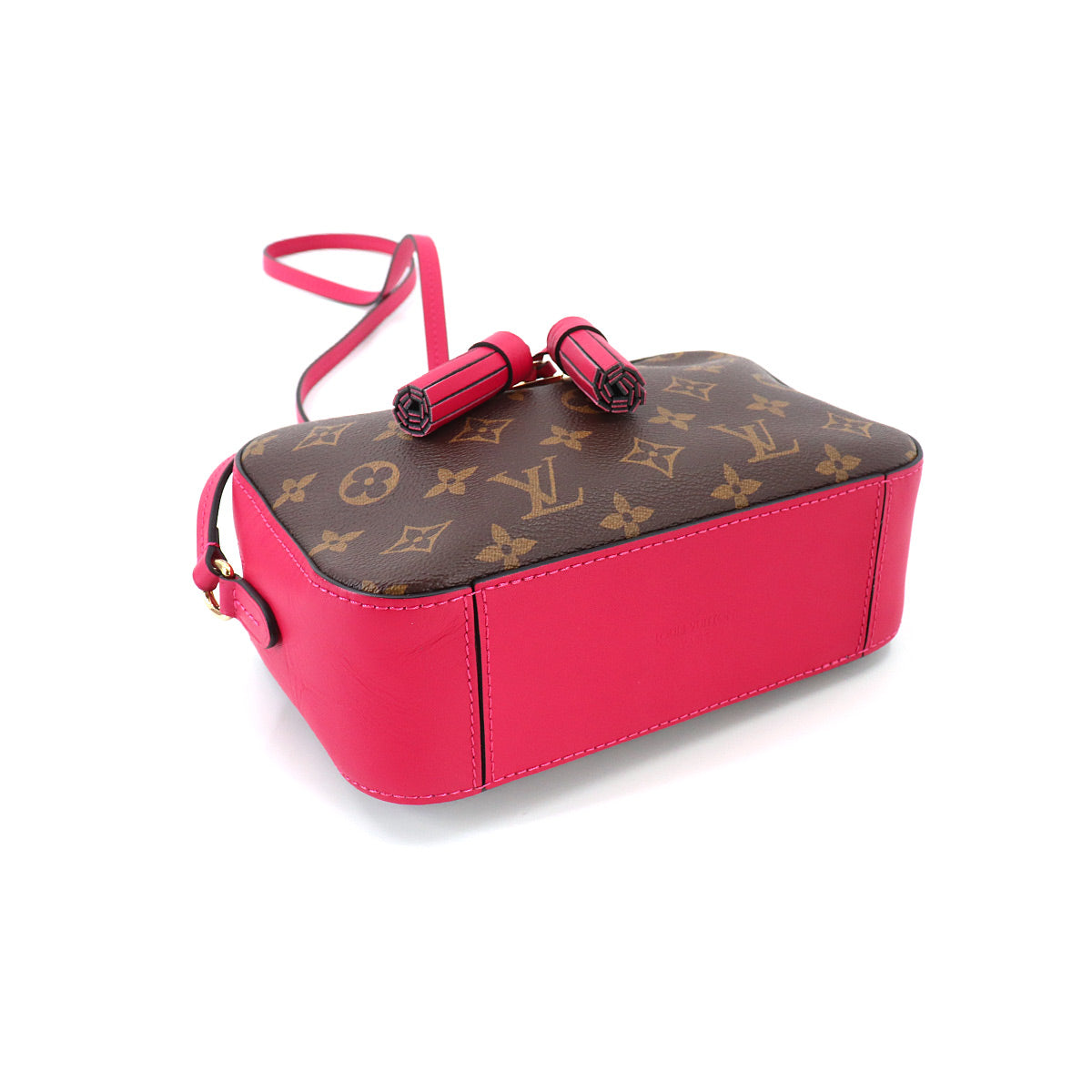 Louis Vuitton Monogram Saintonge Shoulder Bag Freesia Red