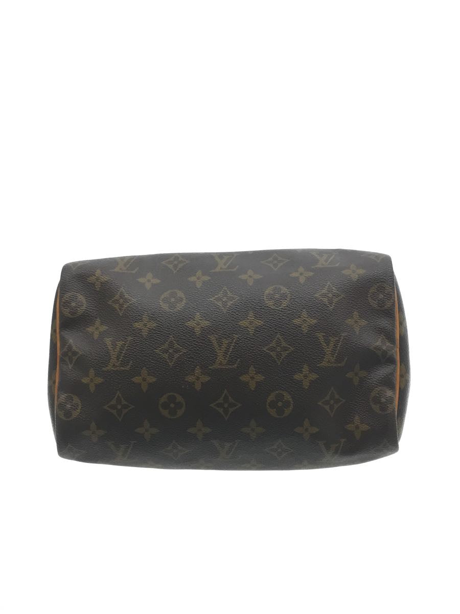 Louis Vuitton Speedy 25 Hand Bag Monogram PVC Brown
