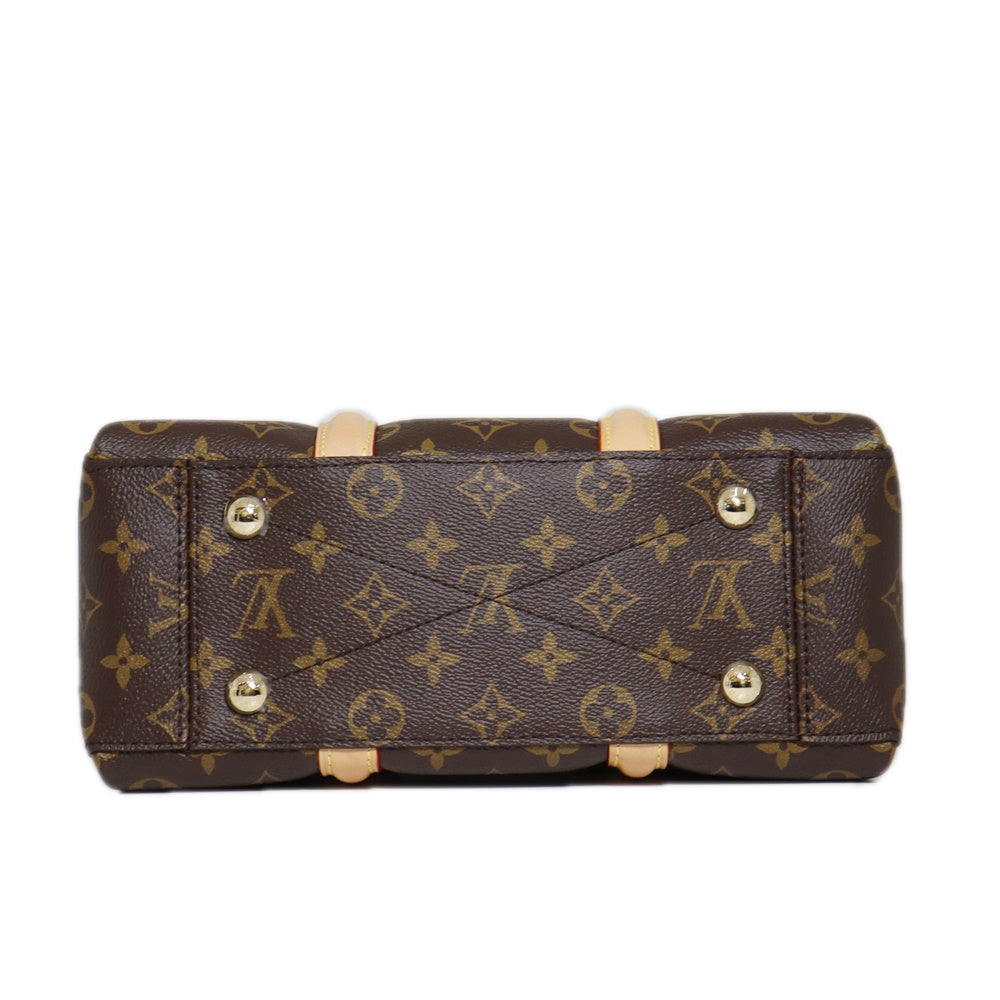 Louis Vuitton Soufflot BB Monogram Canvas Handbag Shoulder Bag 2 Way Bag