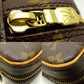 Louis Vuitton Monogram Crossbody Shoulder Bag Brown