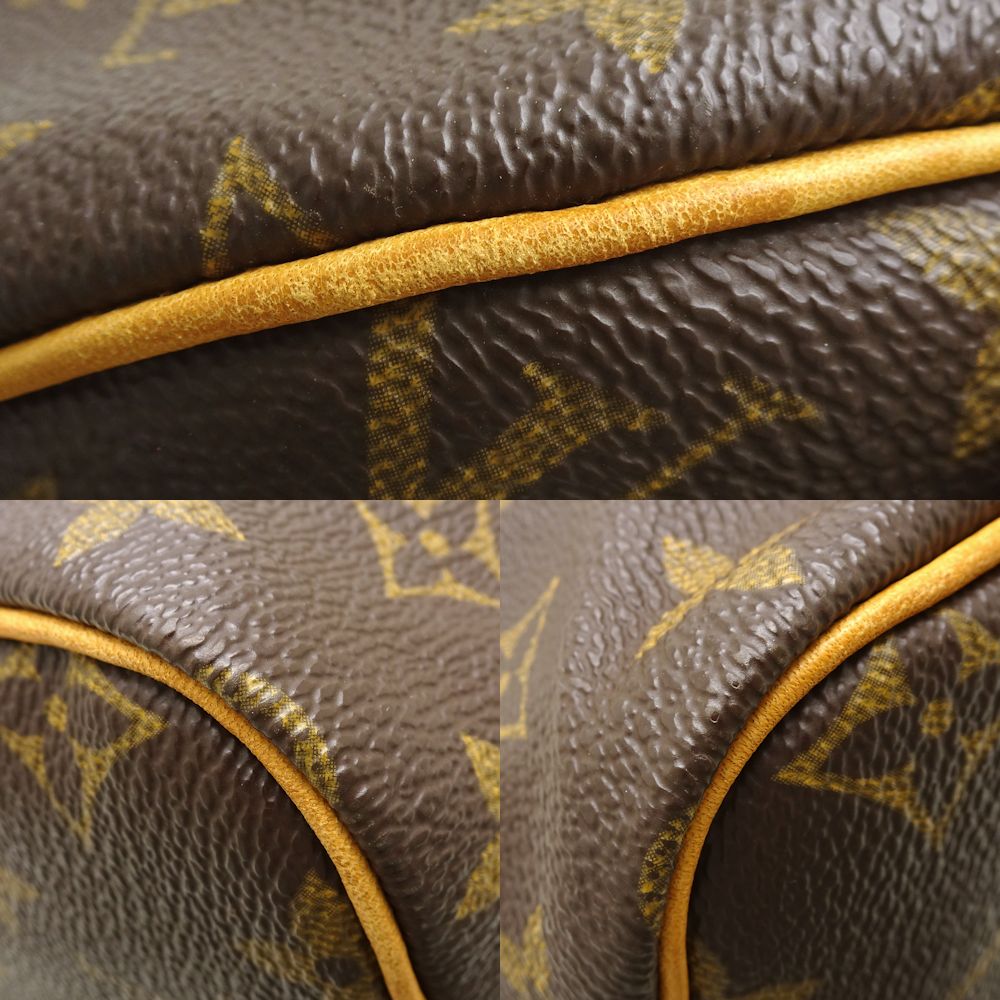 Louis Vuitton Monogram Speedy 30 Handbag Brown