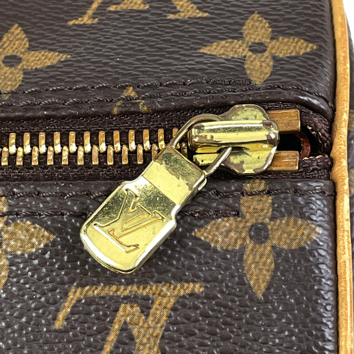Louis Vuitton Papillon 30 Barrel Bag Handbag Monogram Brown