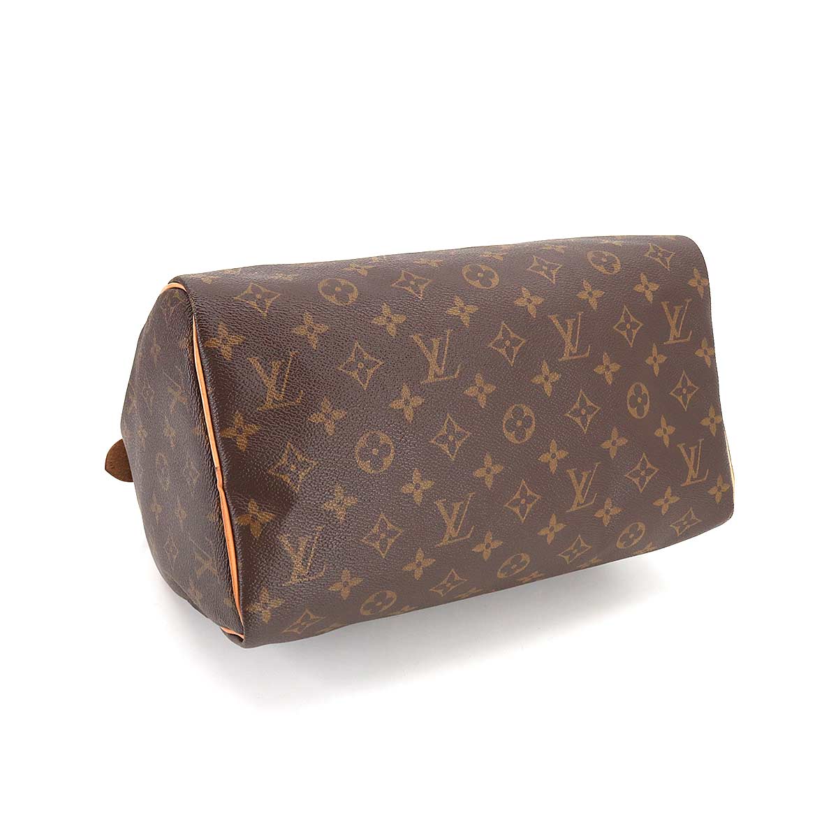 Louis Vuitton Monogram Speedy 30 Hand Bag Brown Rfid Gold Hardware