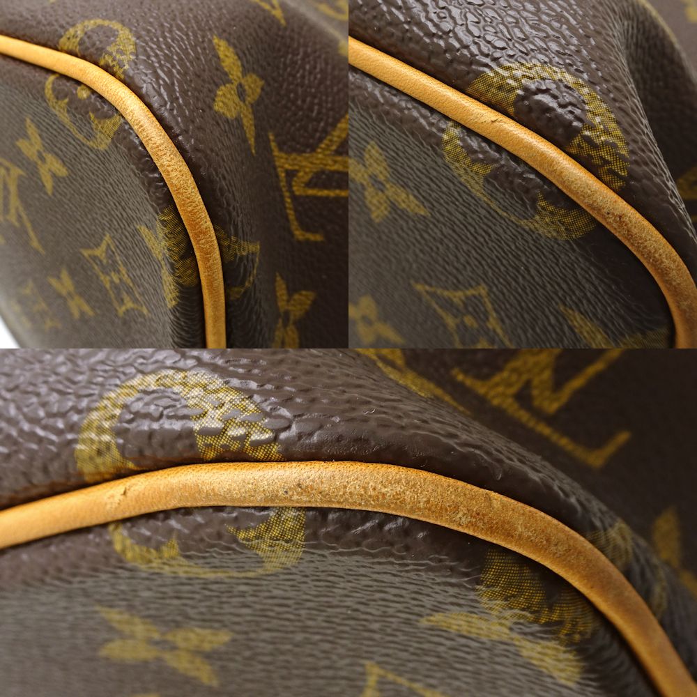 Louis Vuitton Monogram Palermo PM 2Way Bag Brown