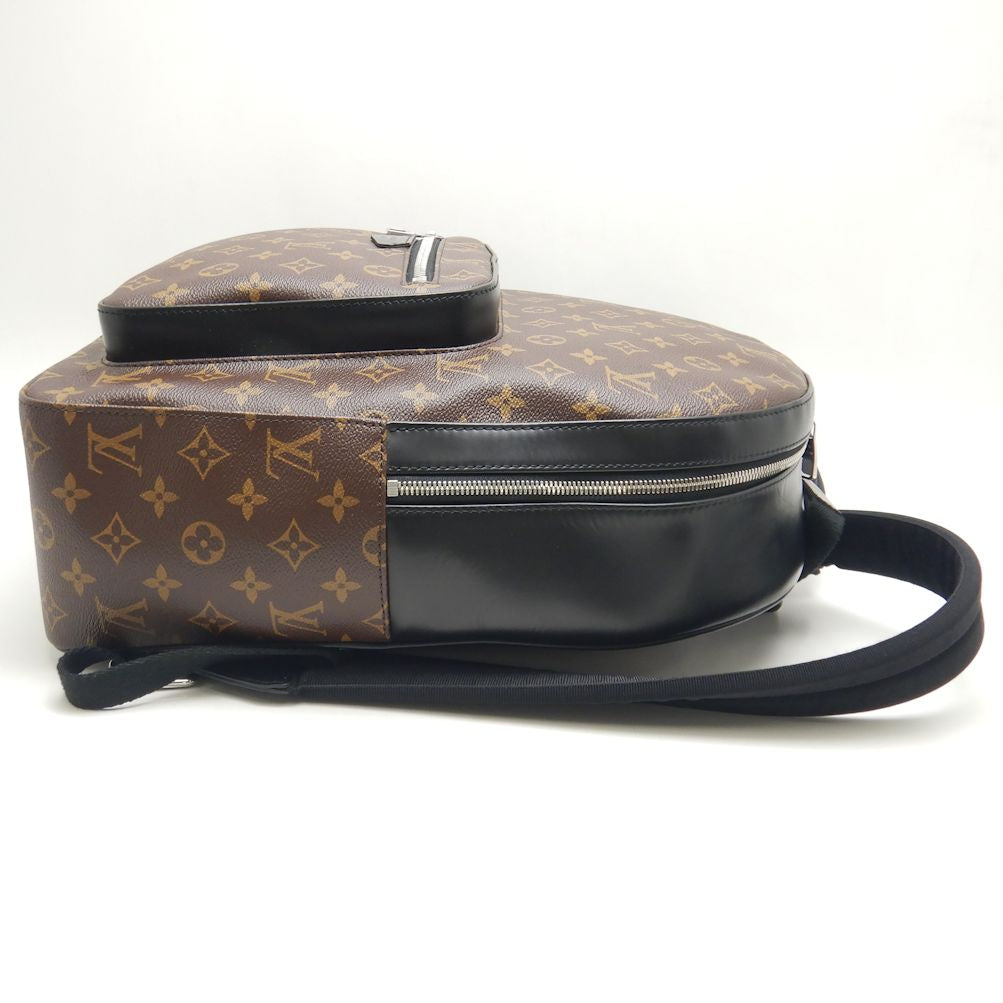 Louis Vuitton Josh NV Rucksack Backpack Monogram Macassar Brown