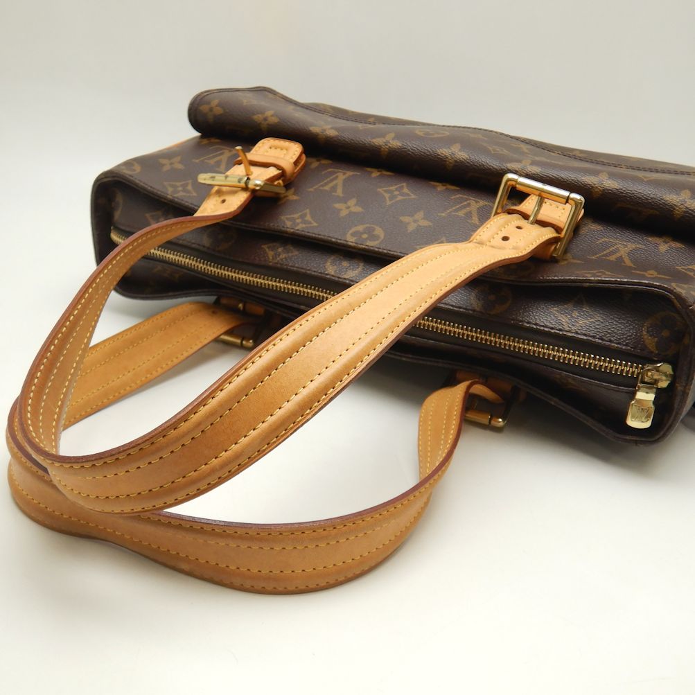 Louis Vuitton Monogram Multiple Cite Shoulder Bag Brown