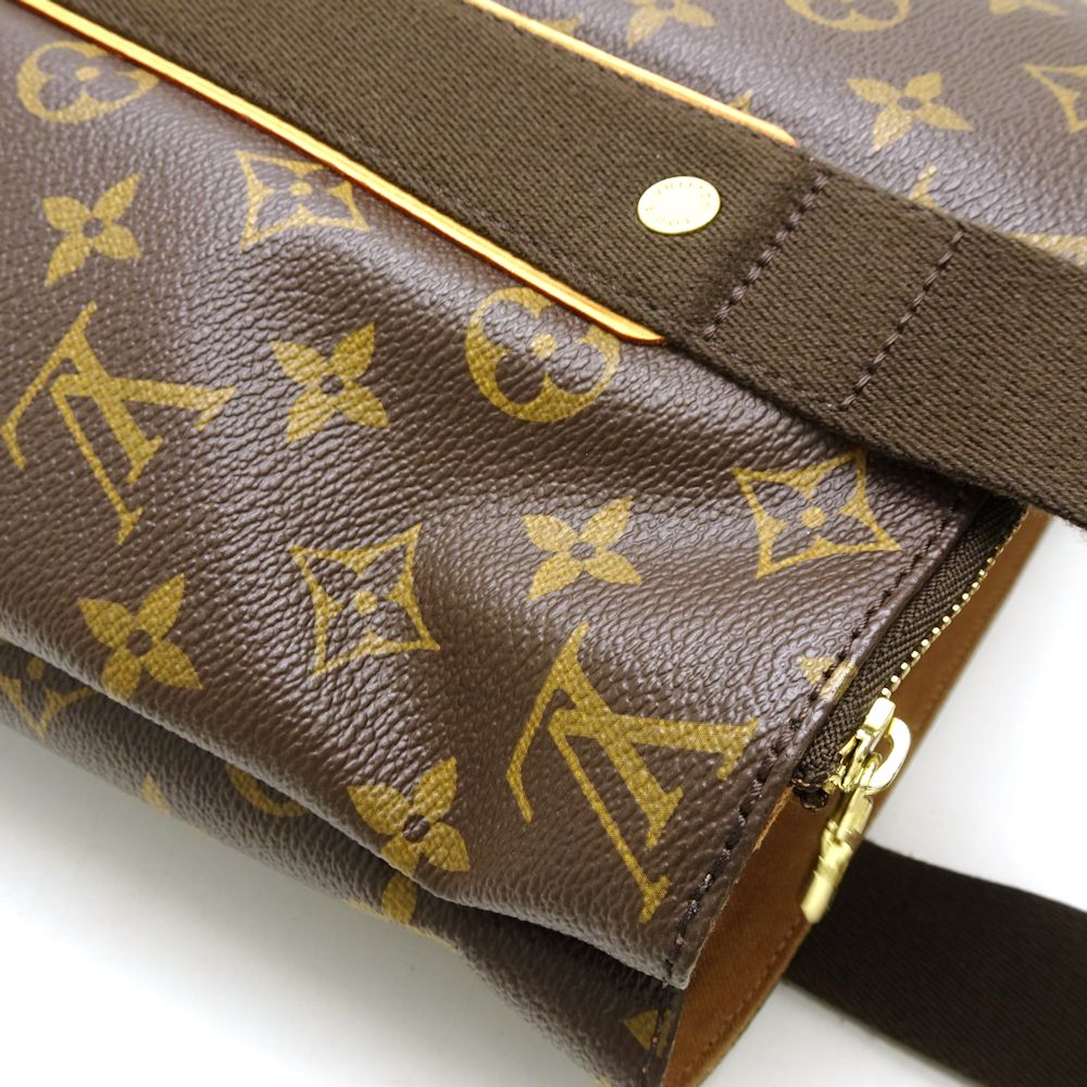Louis Vuitton Monogram Shoulder Bag Brown