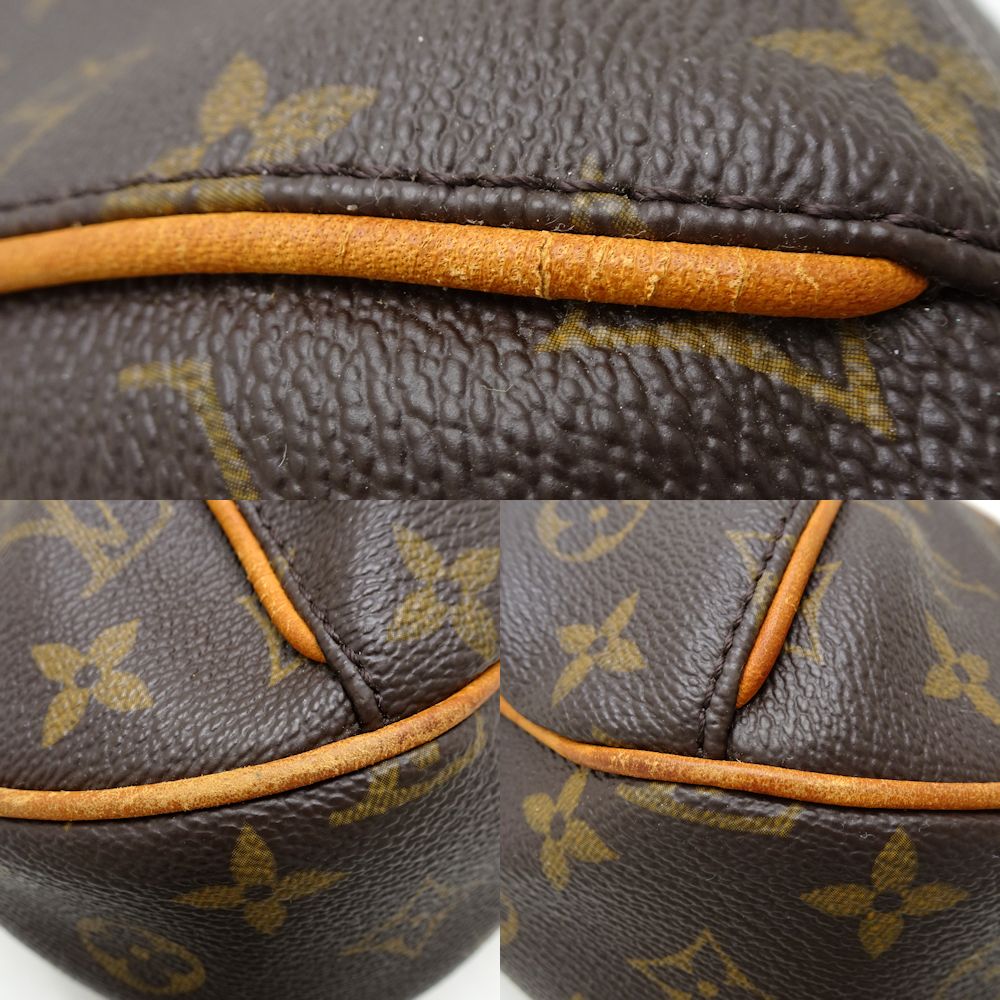 Louis Vuitton Monogram Thames GM Shoulder Bag Brown
