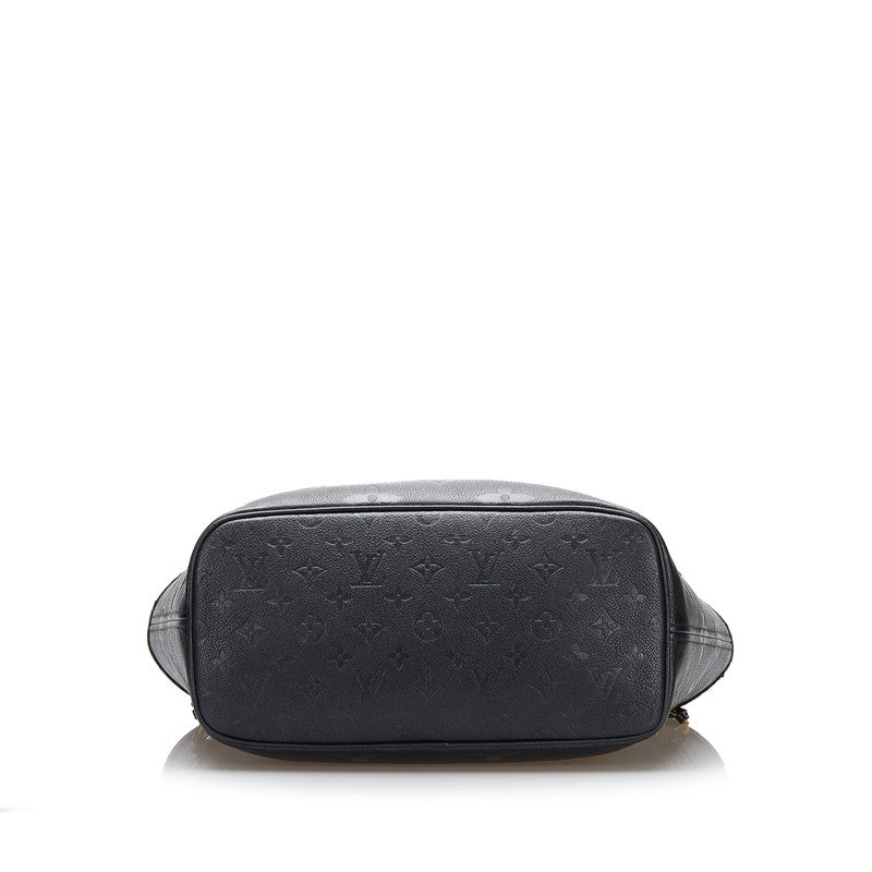 Louis Vuitton Monogram Emplant Neverfull MM Tote Bag