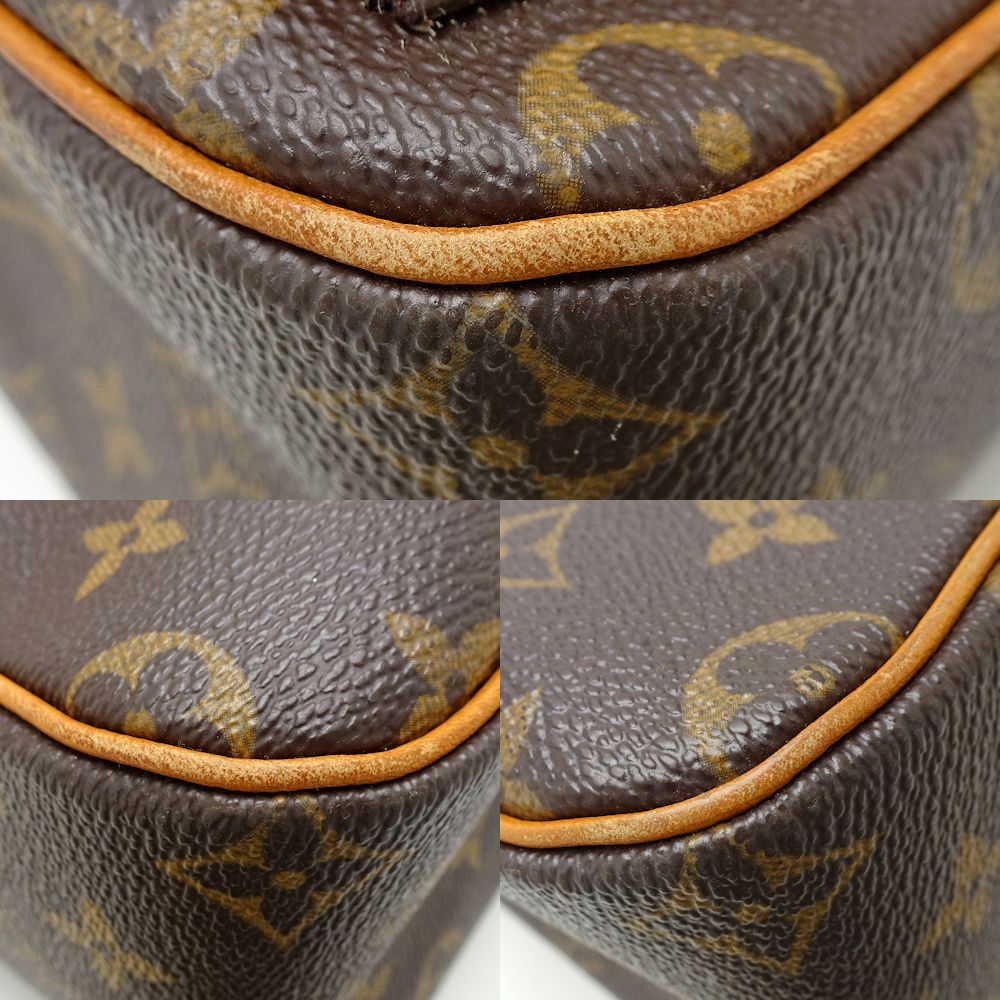 Louis Vuitton Monogram Viva Cite GM Shoulder Bag Brown