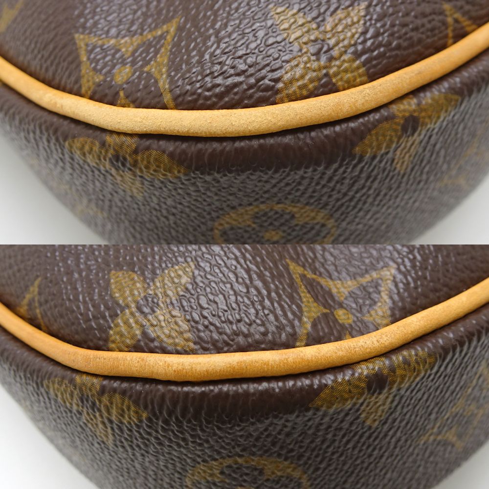Louis Vuitton Monogram Odeon PM Crossbody Shoulder Bag Brown