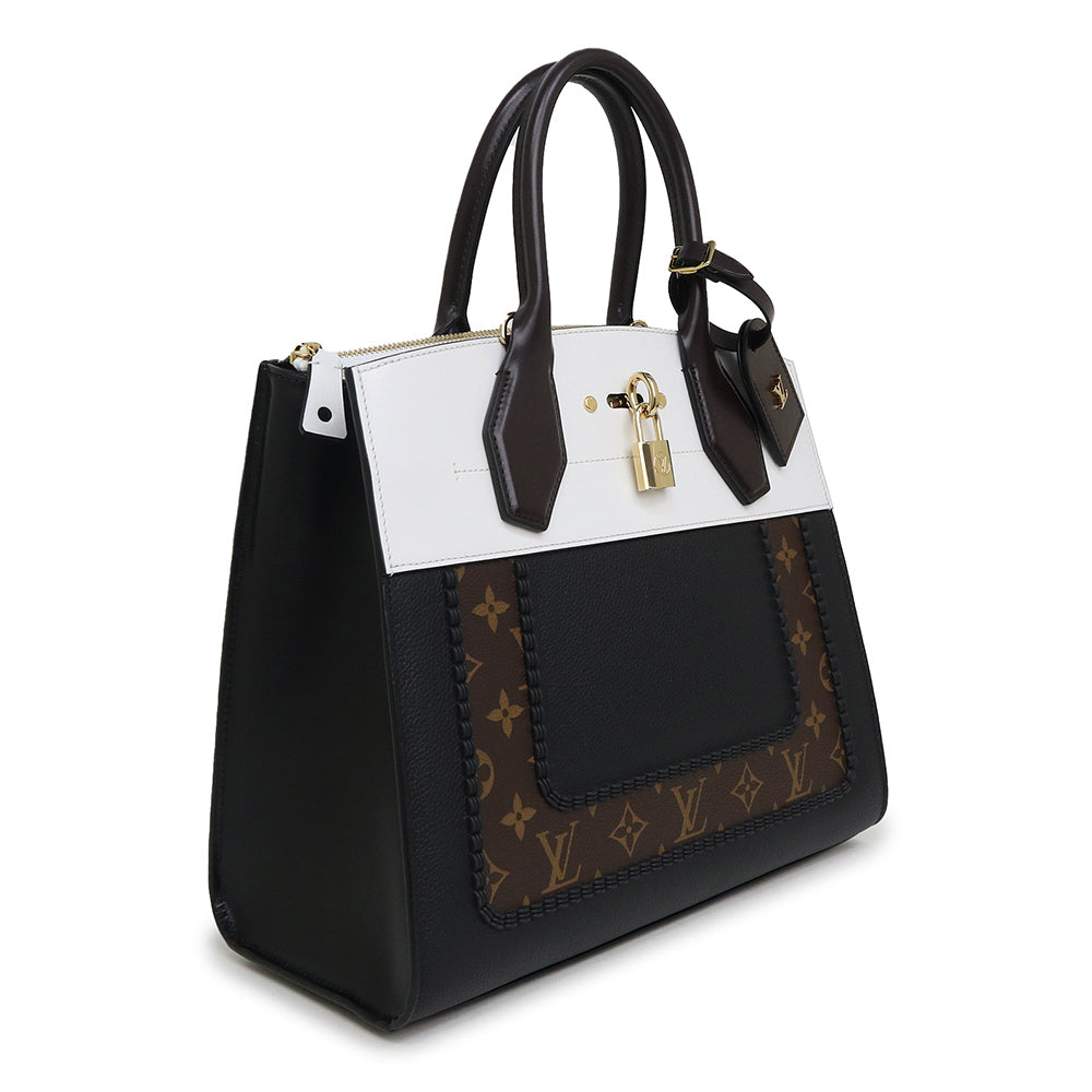 Louis Vuitton City Steamer MM Monogram 2way Shoulder Bag