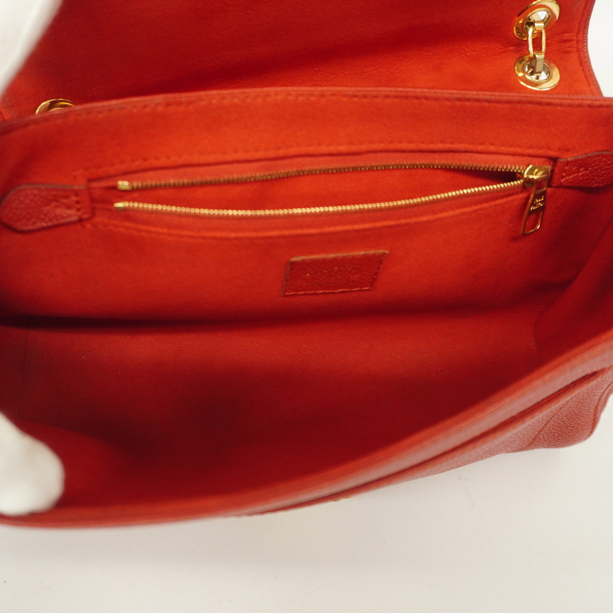 Louis Vuitton Shoulder Bag Monogram Empreinte Saint Germain PM Red
