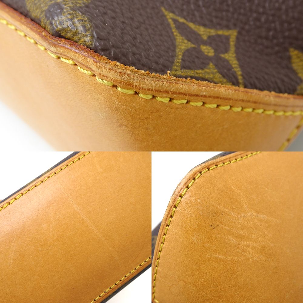 Louis Vuitton Monogram Trotter Shoulder Bag Brown