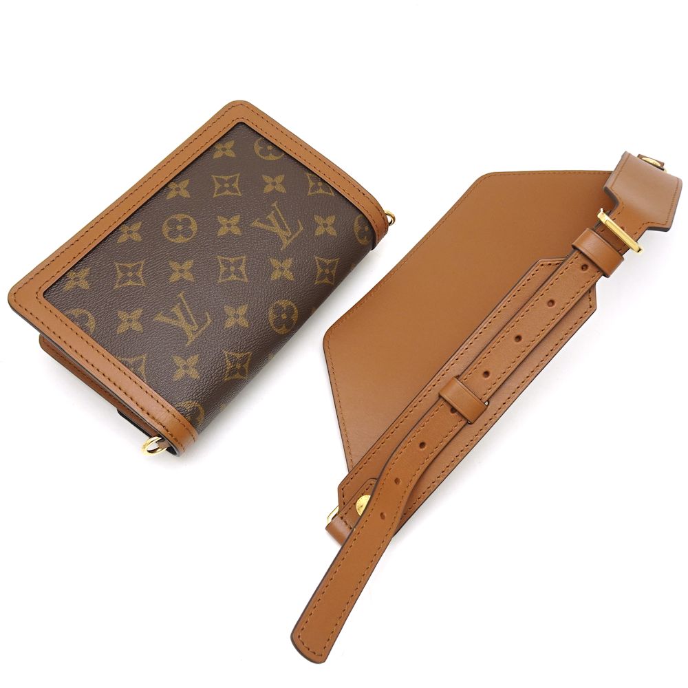 Louis Vuitton Monogram Reverse Bum Bag Dauphine Brown