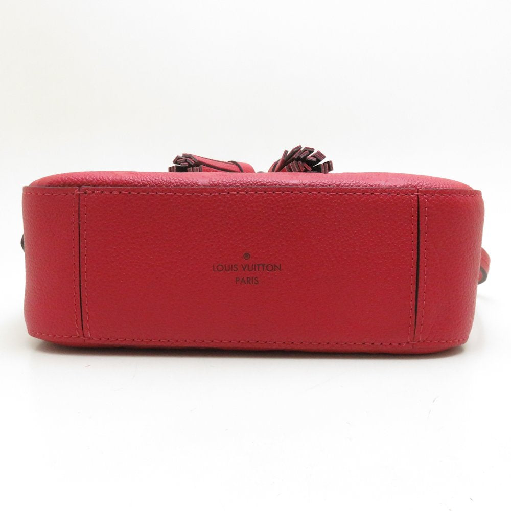 Louis Vuitton Santonge Crossbody Shoulder Bag Amplant Scarlet Red