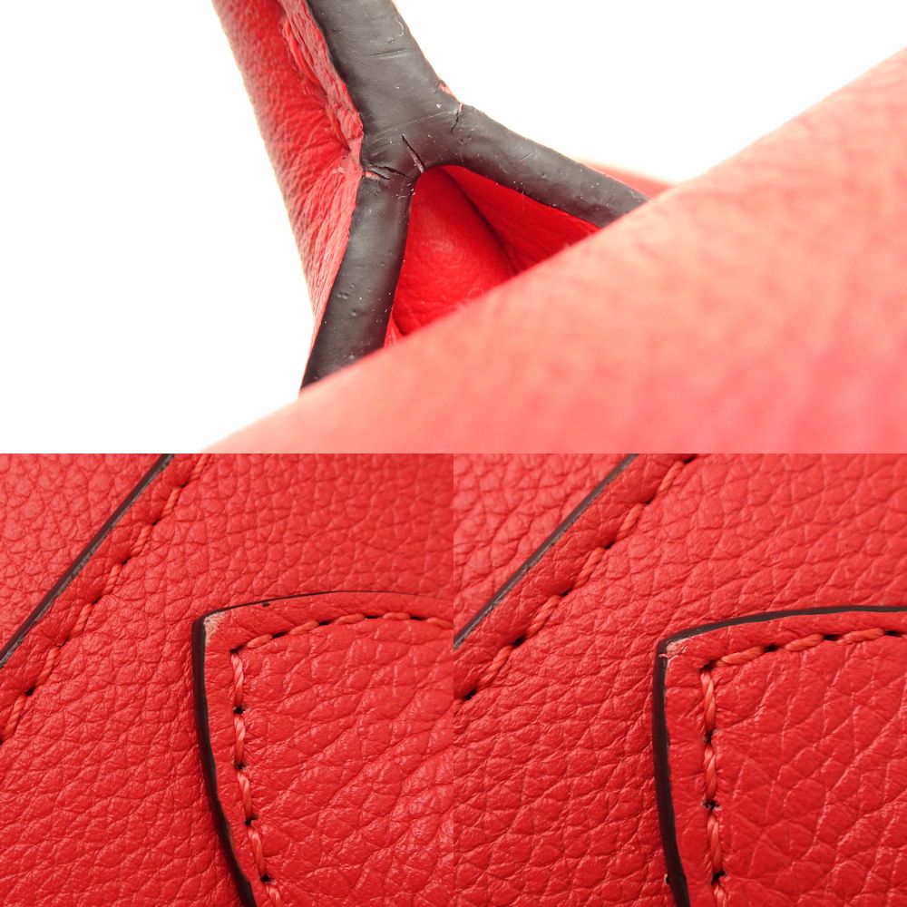 Louis Vuitton Lock Me Backpack Daypack Ruby