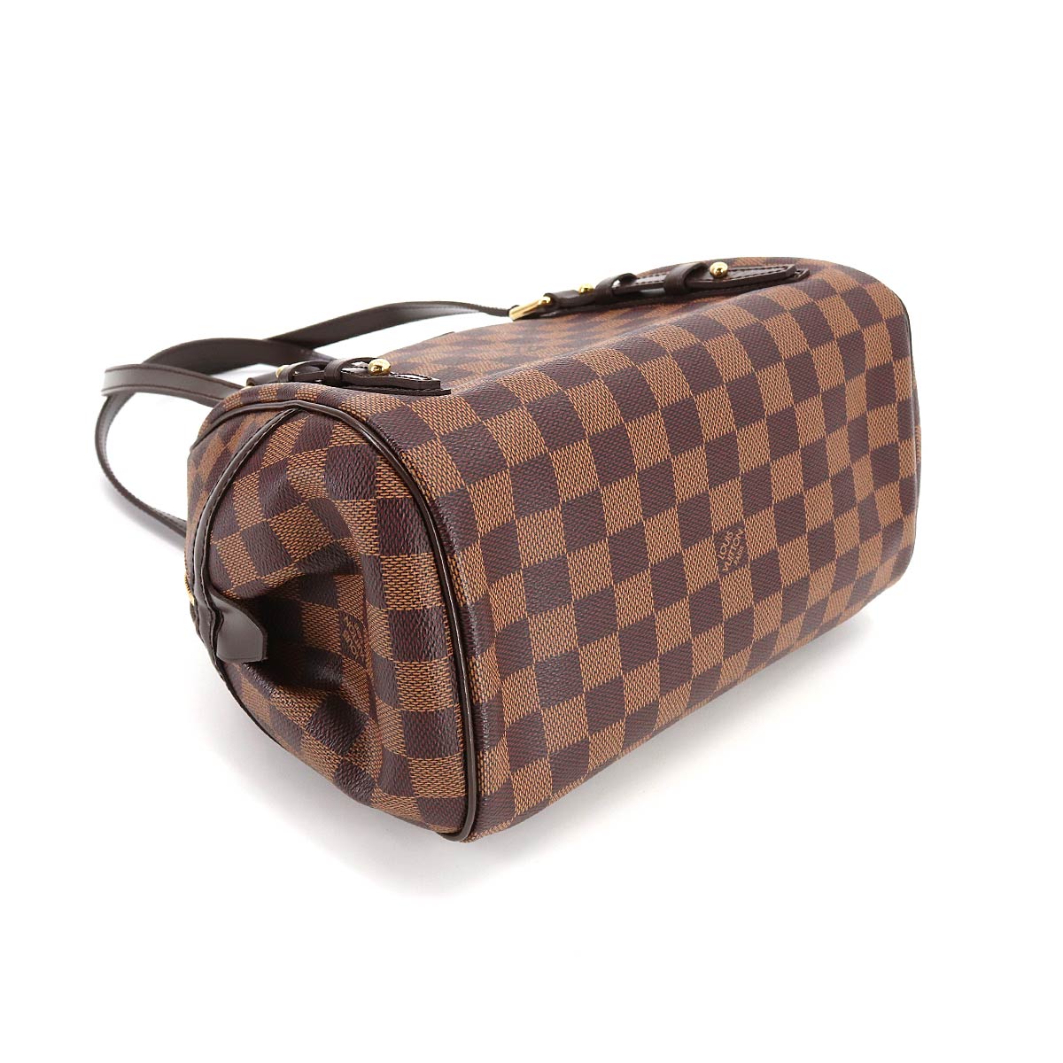 Louis Vuitton Damier Rivington PM Shoulder Bag Ebene