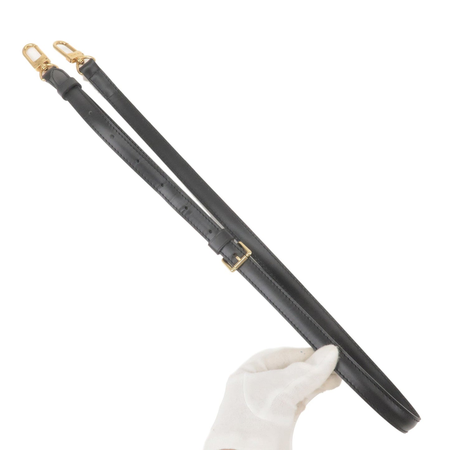Louis Vuitton Epi Shoulder Strap Adjustable Noir Black