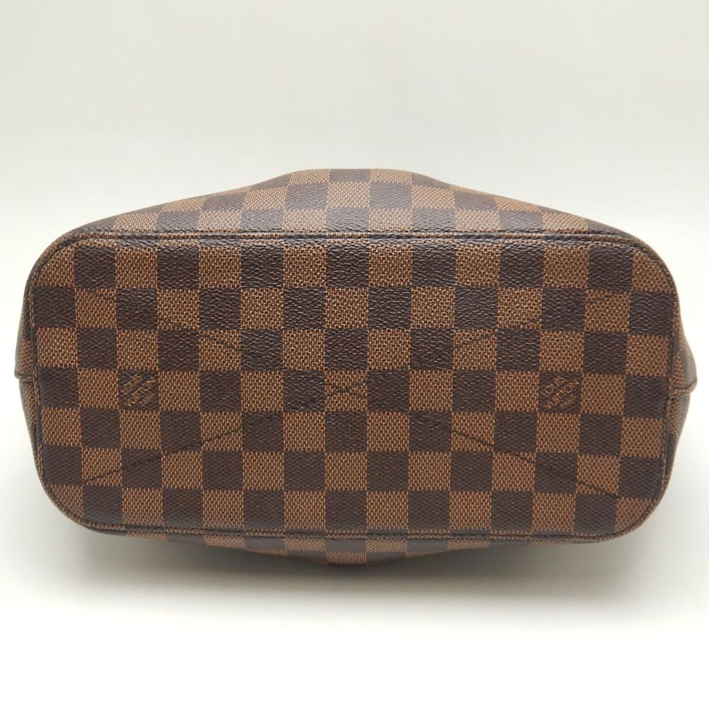 Louis Vuitton Damier Sienna PM Handbag Brown