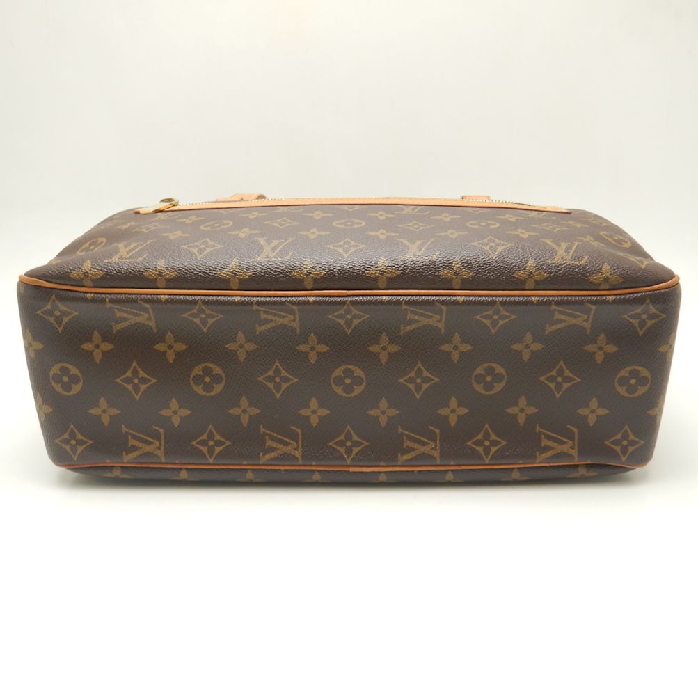 Louis Vuitton Monogram Cite GM Shoulder Bag Brown