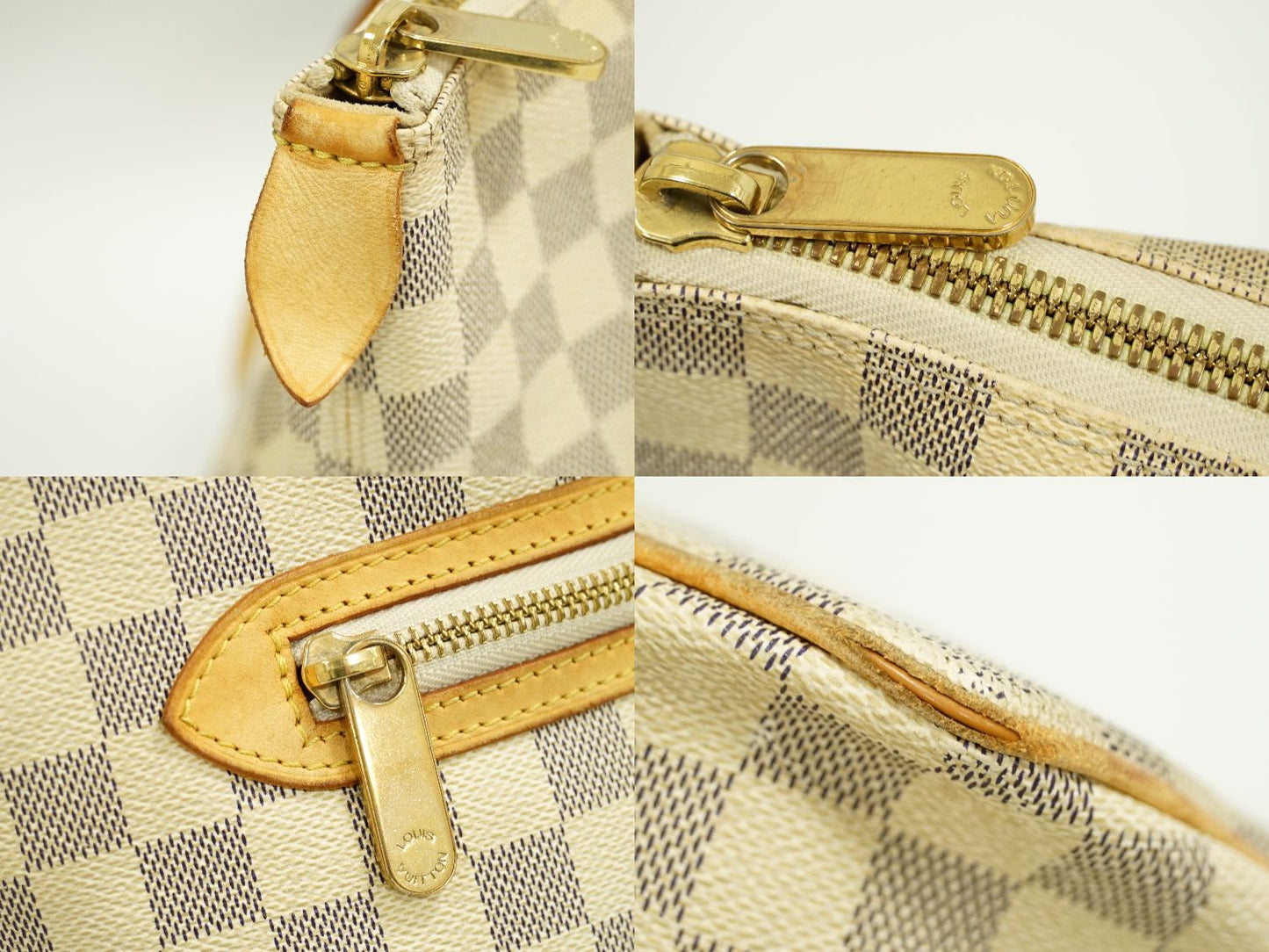 Louis Vuitton Saleya MM Damier Azur Tote Bag Handbag