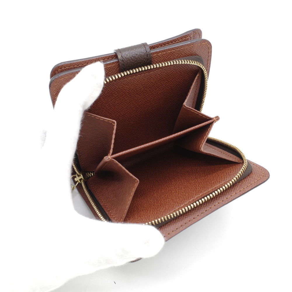 Louis Vuitton Compact Wallet Monogram Brown