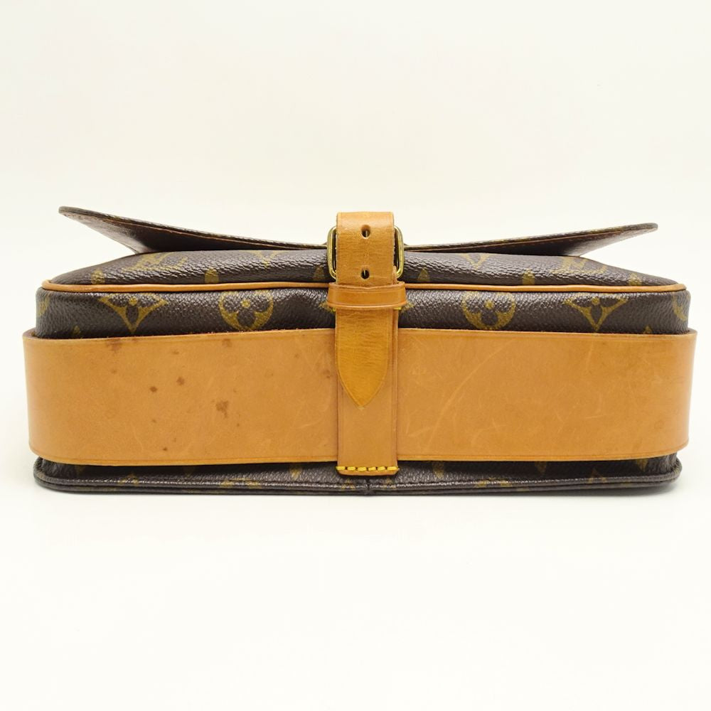 Louis Vuitton Monogram Cartesier Brown Diagonal Shoulder Bag