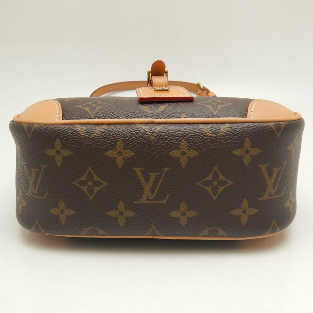 Louis Vuitton Monogram  Deauville Mini Shoulder Bag Brown