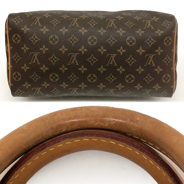 Louis Vuitton Speedy 35 Monogram Mini Boston Bag Handbag Monogram
