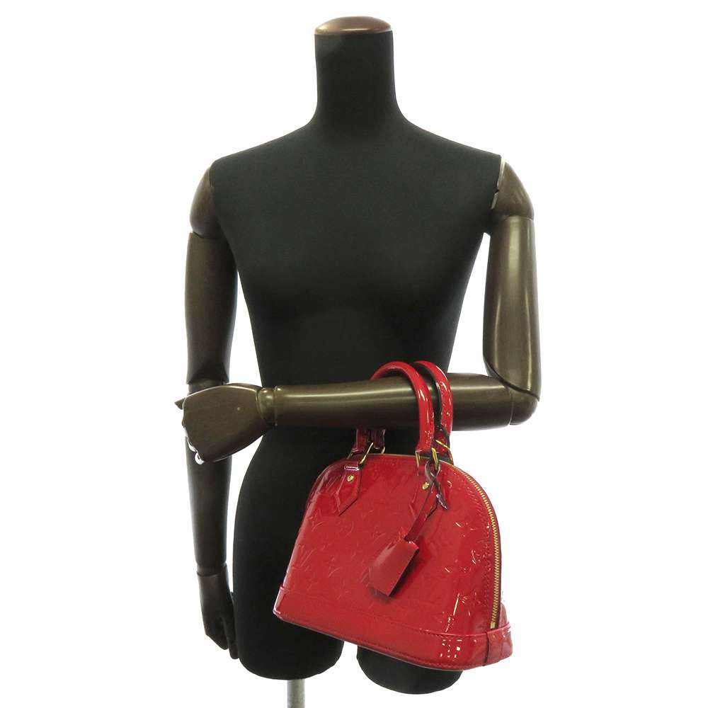 Louis Vuitton Handbag Monogram Vernis Alma BB