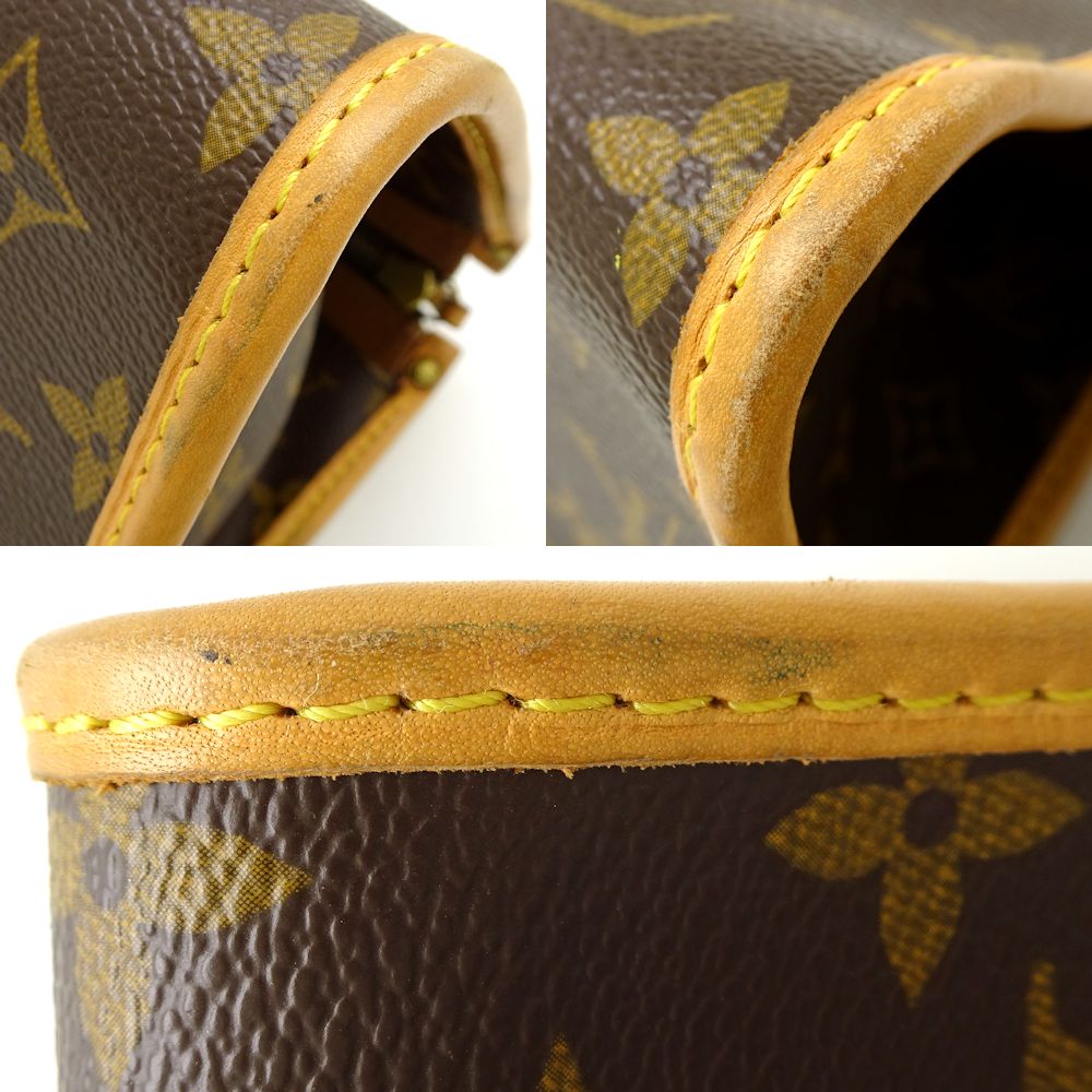 Louis Vuitton Monogram Popincourt Handbag Brown