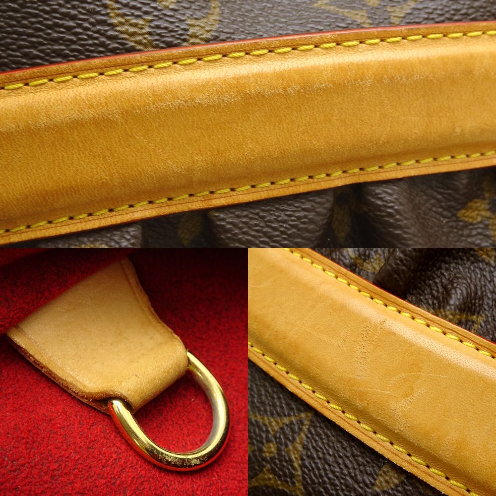 Louis Vuitton Monogram Handbag Brown