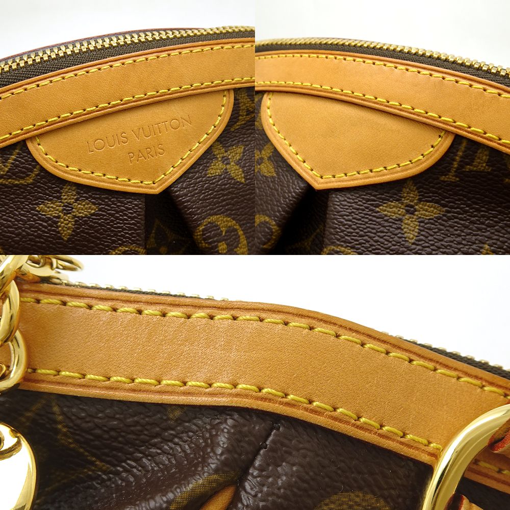 Louis Vuitton Monogram Tivoli PM Handbag Brown