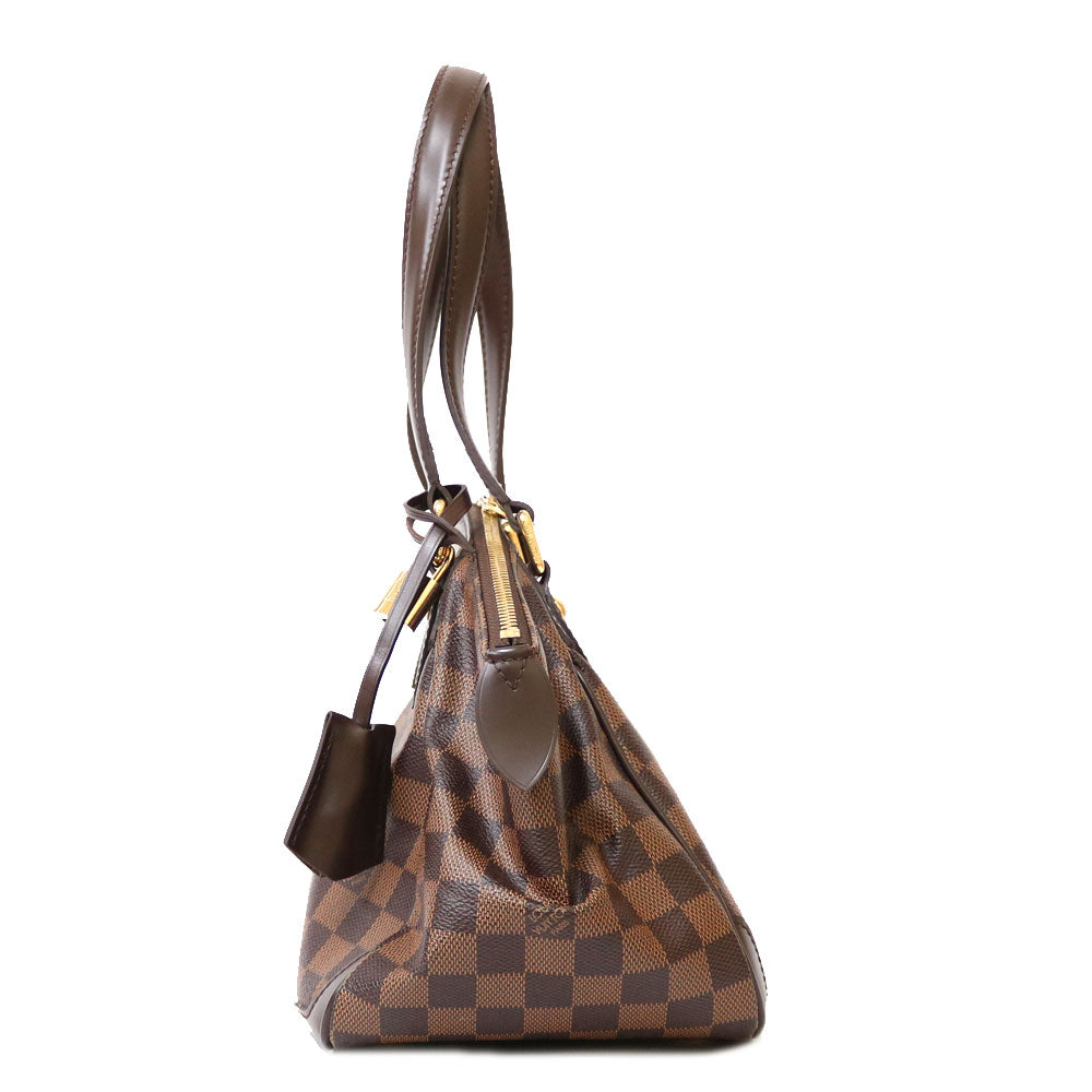 Louis Vuitton Verona PM Damier Shoulder Bag Brown