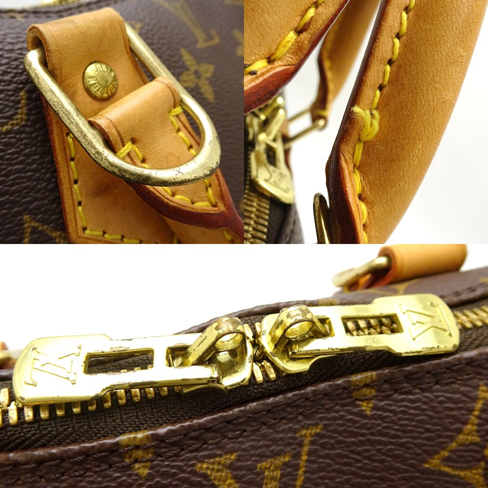 Louis Vuitton Monogram Alma Handbag Brown