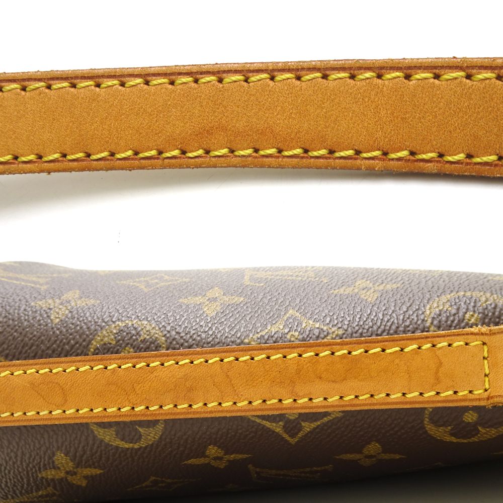 Louis Vuitton Monogram Shoulder Bag Brown