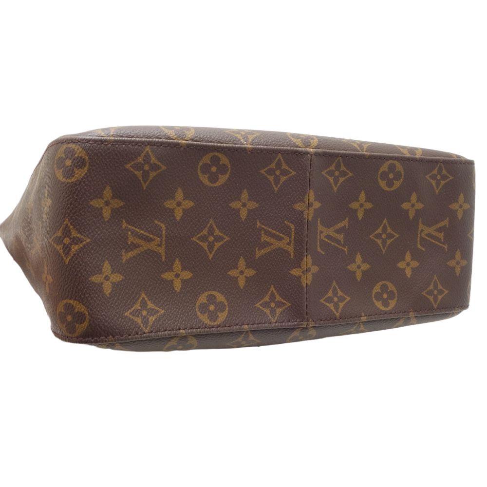 Louis Vuitton Monogram Looping GM Shoulder Bag Brown