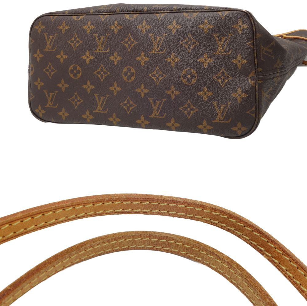 Louis Vuitton Monogram Neverfull MM Tote Bag Brown
