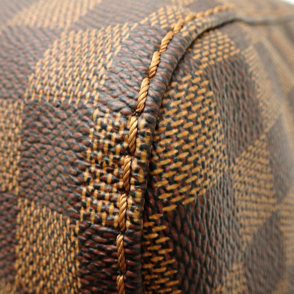 Louis Vuitton  Damier Portobello PM Ebene Shoulder Bag Brown