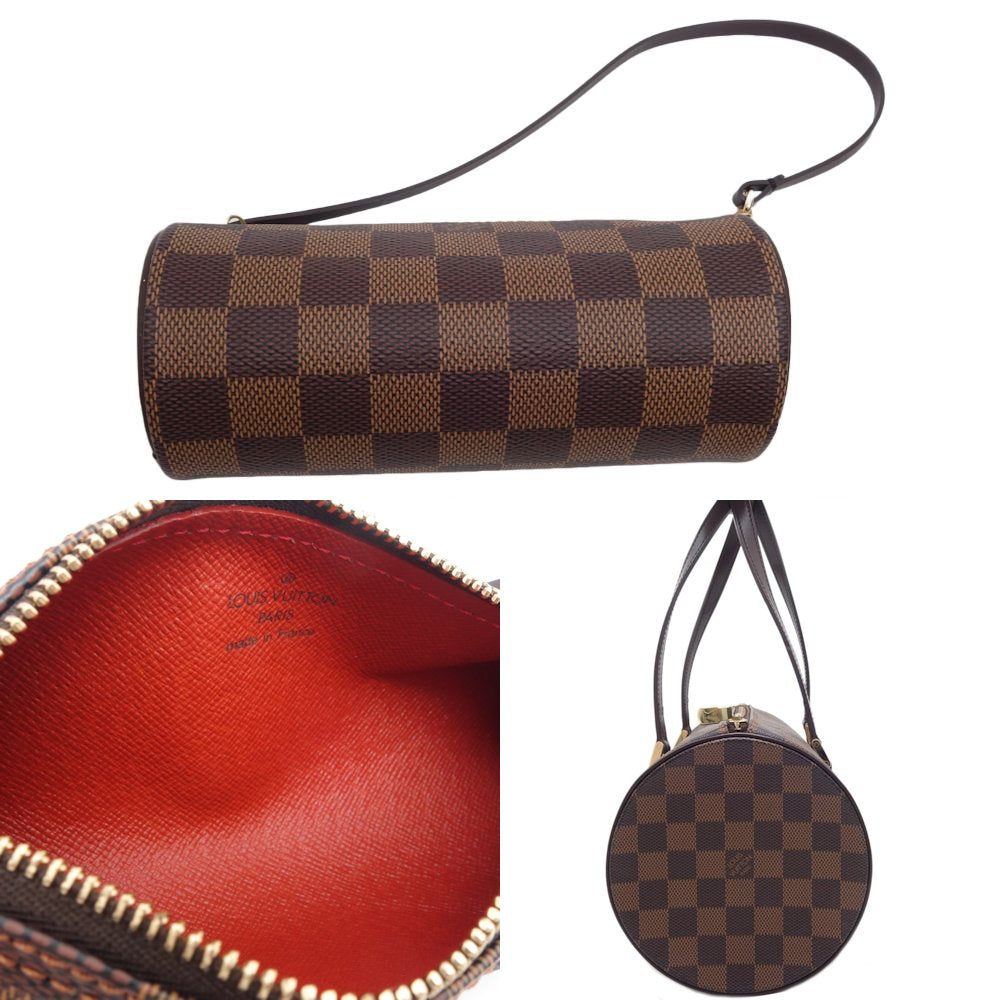Louis Vuitton Damier Papillon 30 Handbag Brown