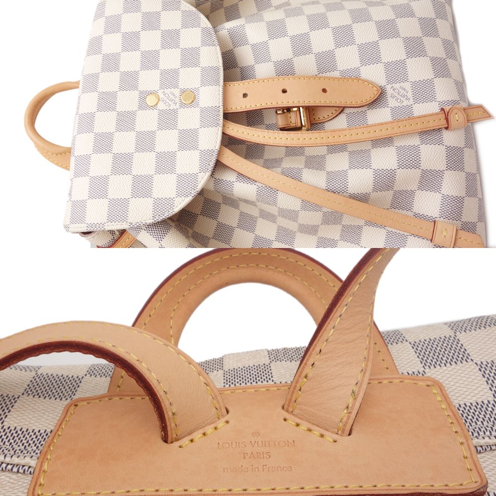 Louis Vuitton Damier Azur Sperone Backpack Azur